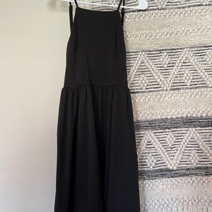 NWT Black Halter Dress